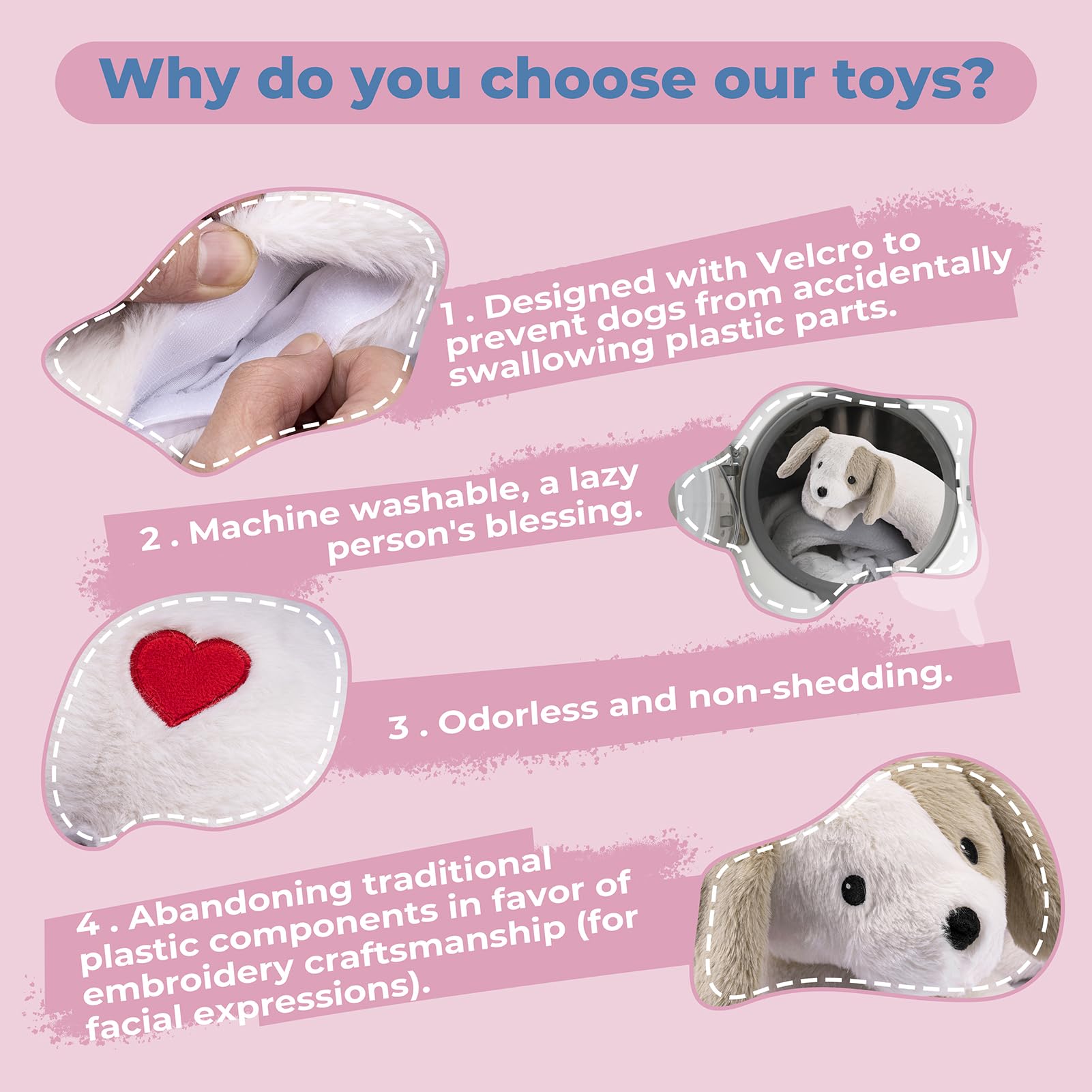 Moropaky Heartbeat Puppy Toy in kennel demonstrates crate-training support and soothing presence.