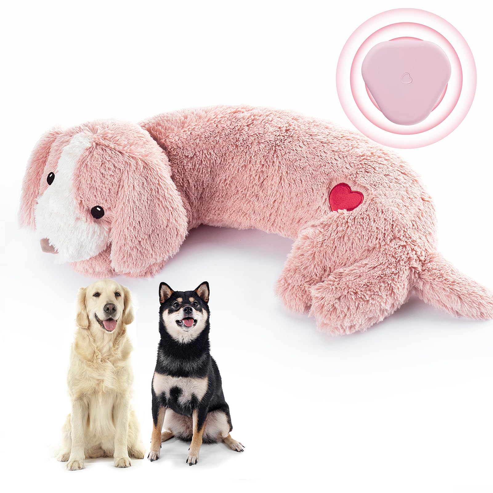 Moropaky Heartbeat Toy Puppy – Calming Heartbeat Plush for Dogs | Anxi ...