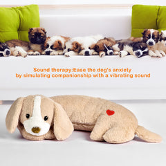 Moropaky Puppy Heartbeat Toy battery compartment for easy setup