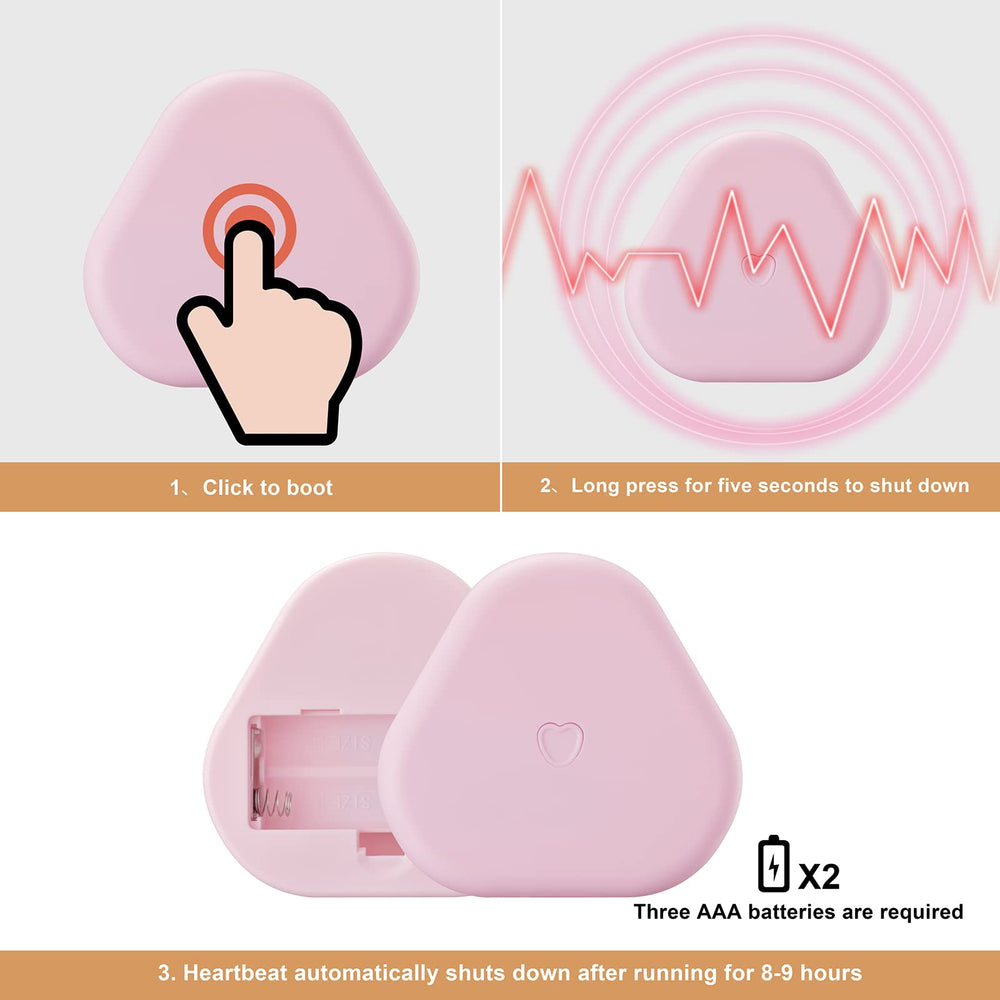 Moropaky Puppy Heartbeat Toy packaging image highlights product inclusions and setup