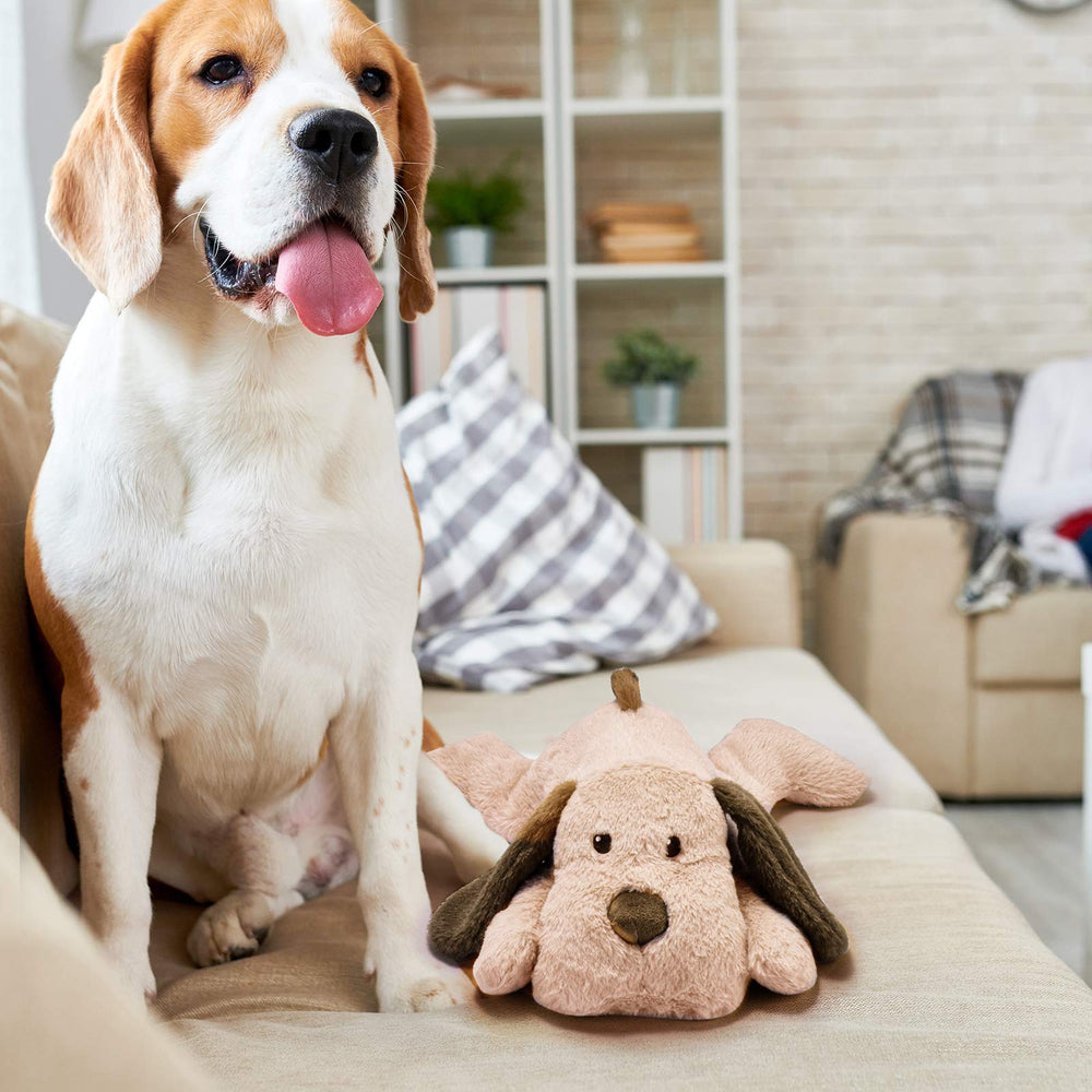 Moropaky puppy-relief heartbeat toy soft fabric promotes calmer bedtime routine.