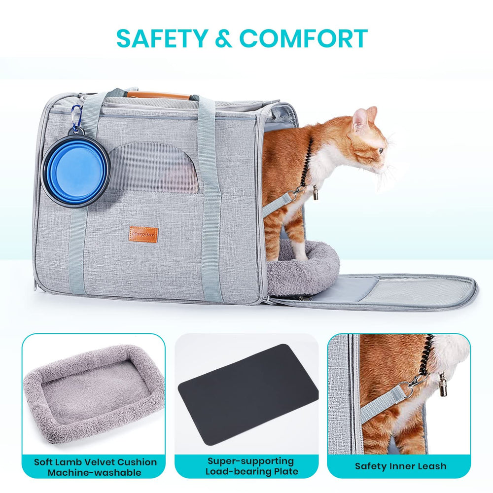 Morpilot dual-sided cushion detachable pad offers cooling and warmth for seasons.