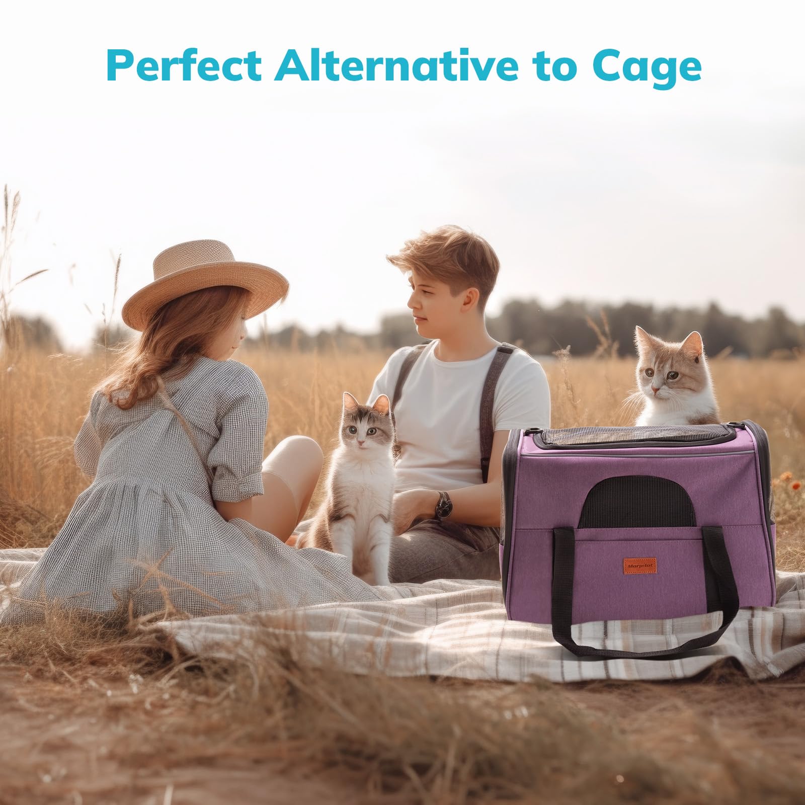 Morpilot locking-safety-zippers keep pets secure during transit