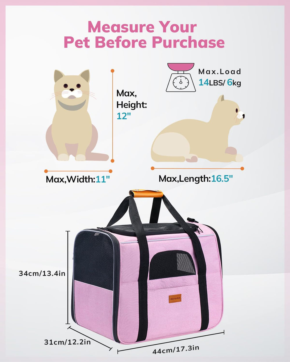 Morpilot portable cat carrier pink foldable bowl showcases on-the-go feeding convenience.