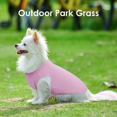 Morvigive 3-pack striped pink dog tshirt pack demonstrates value and color coordination for pets