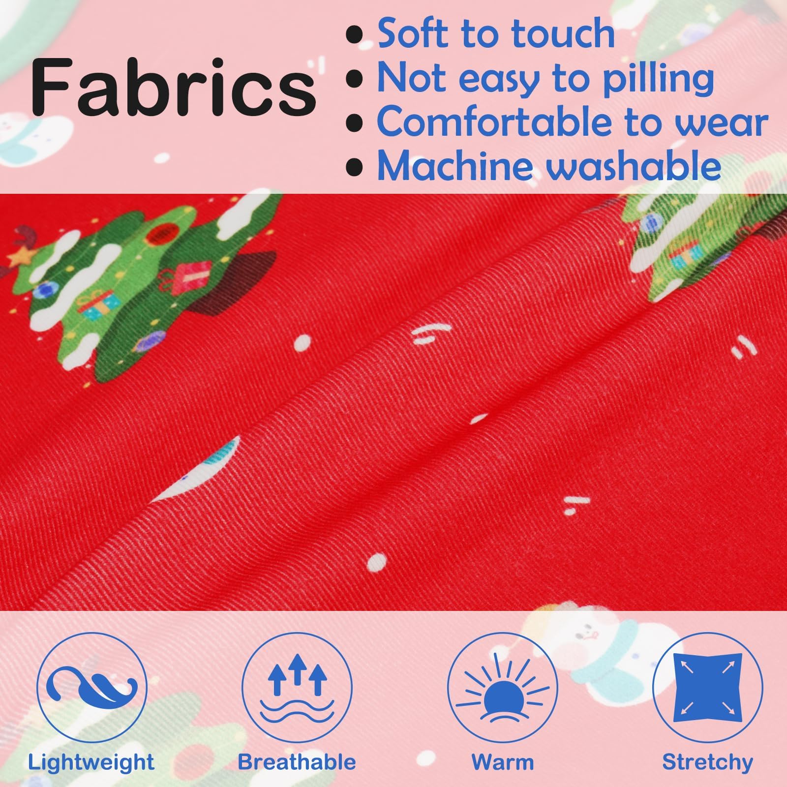 MORVIGIVE 4-leg-onesie-elastic-fit demonstrates snug stretchy fit to help prevent slipping