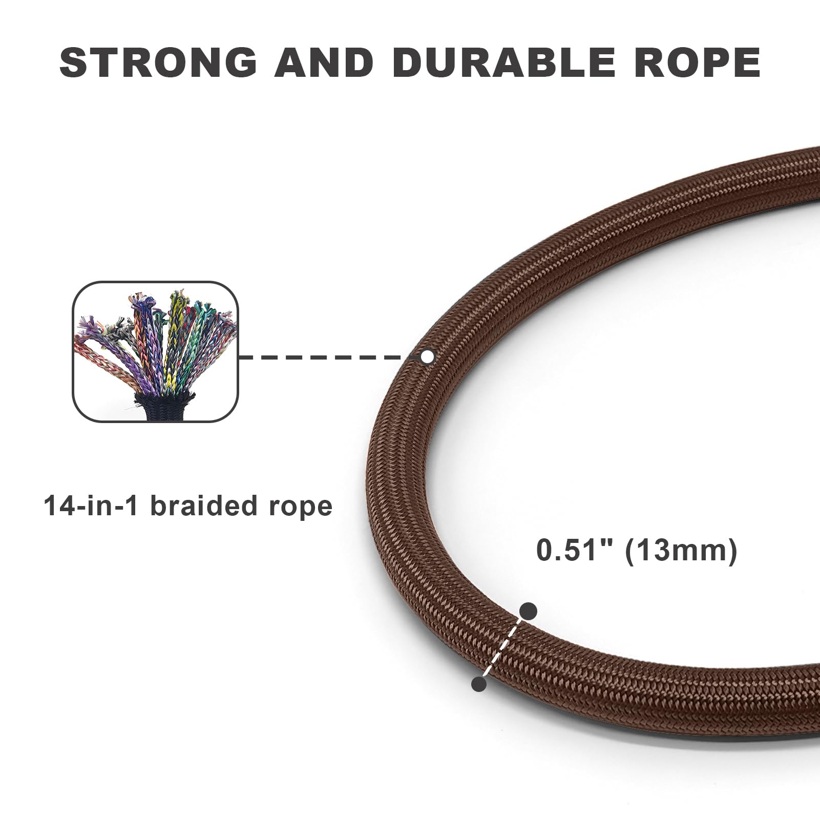MORXIL leash O-Ring demonstrates convenient accessory hangings for quick access.