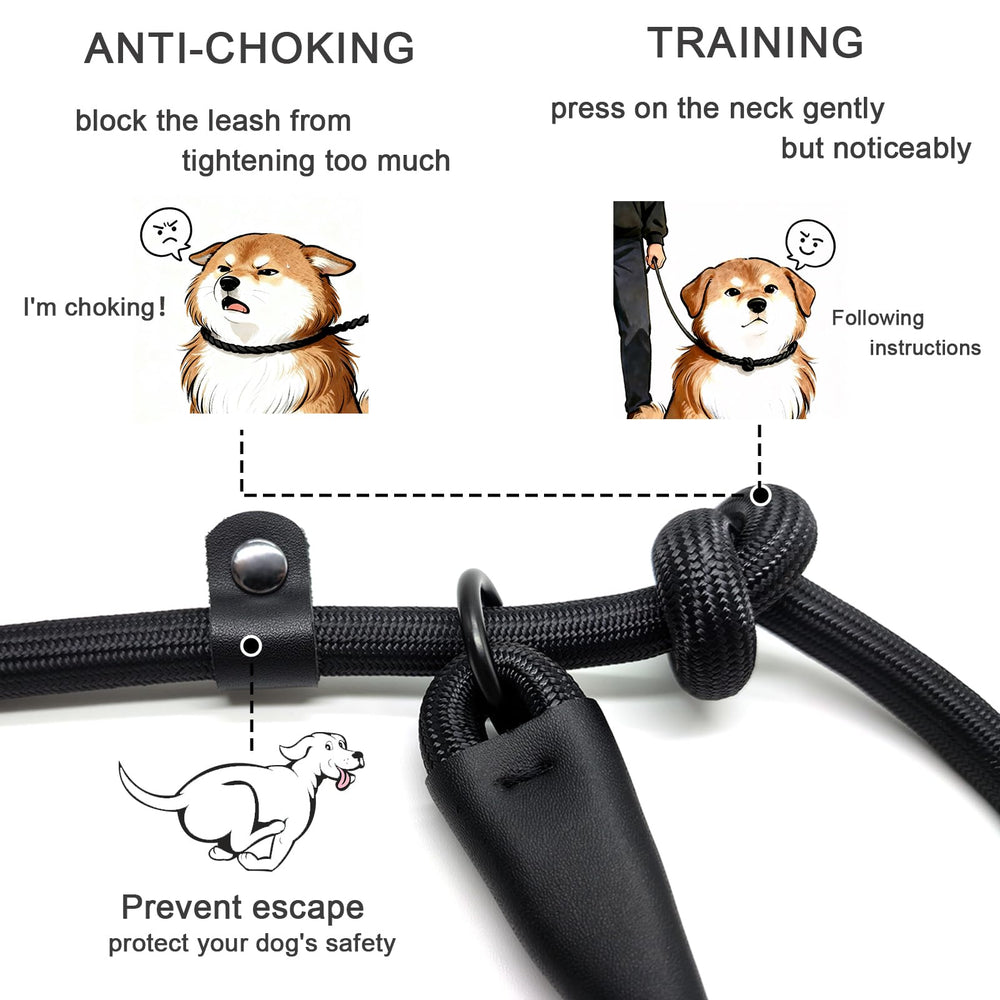 MORXIL dual-lock system keeps leash secure during training