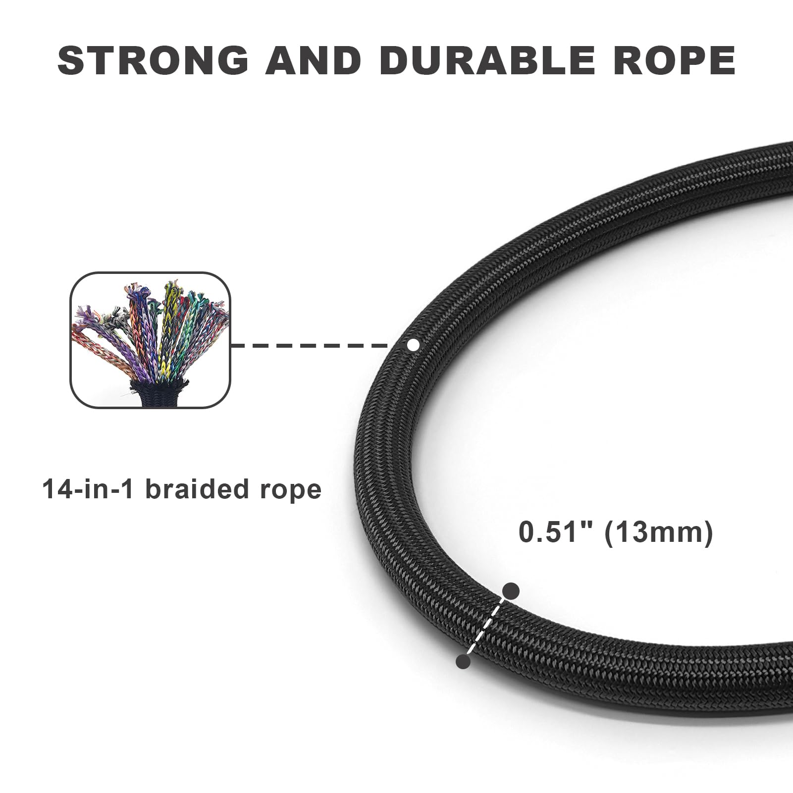 MORXIL slip leash is suitable for large dogs