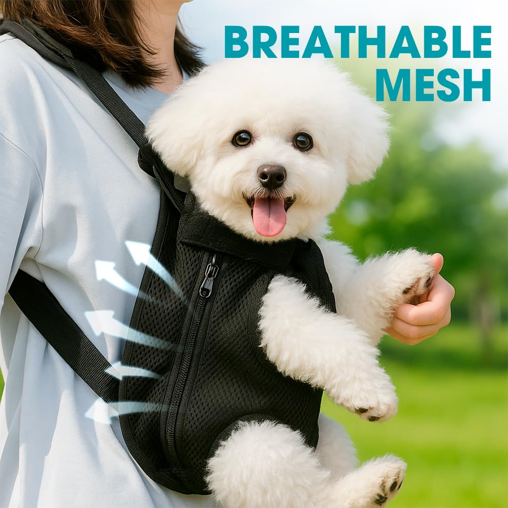 Mosago dog carrier interaction photos capture cuddles and close bonding moments.