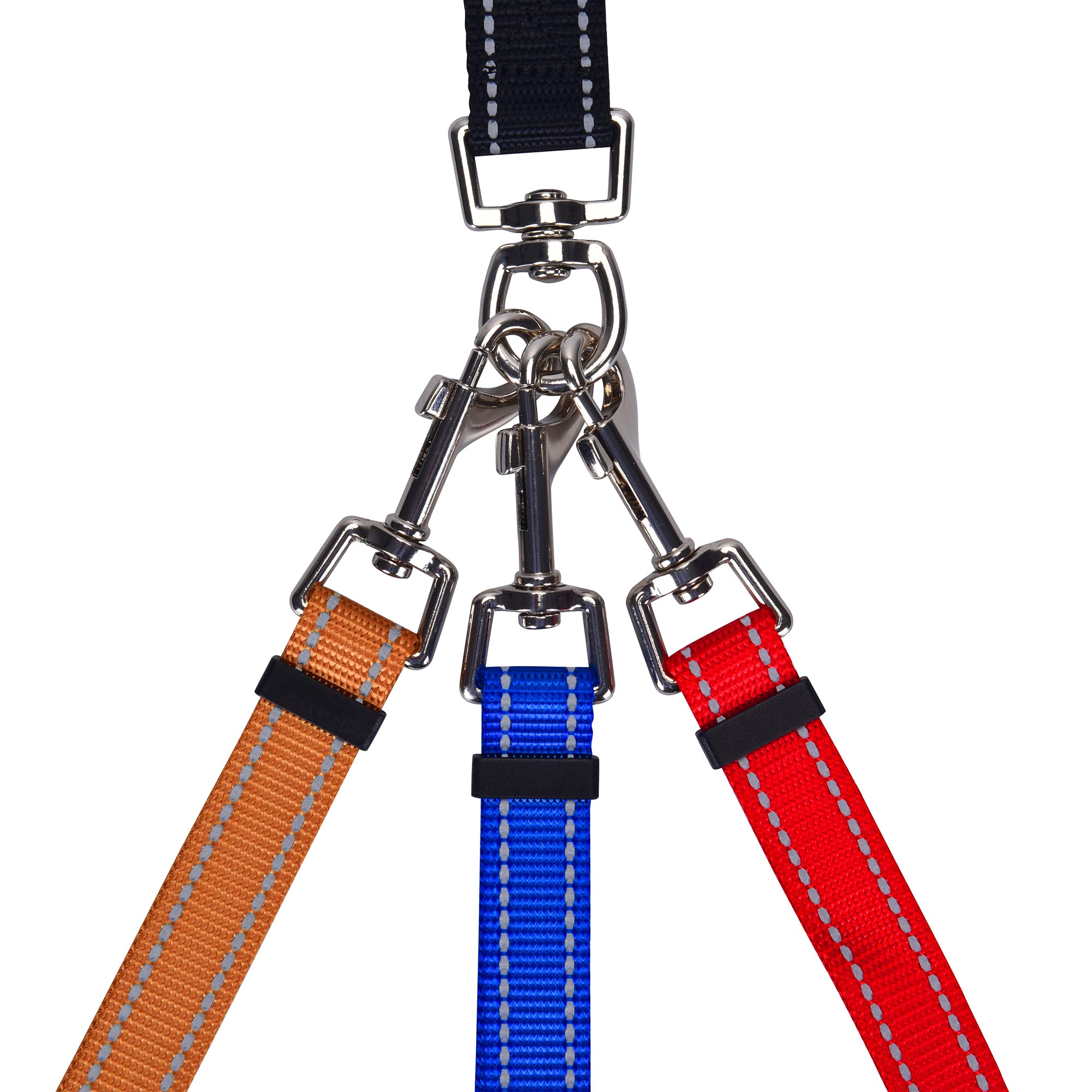 MoSANY adjustable-leash-extends showing length options from 21 to 34 inches.