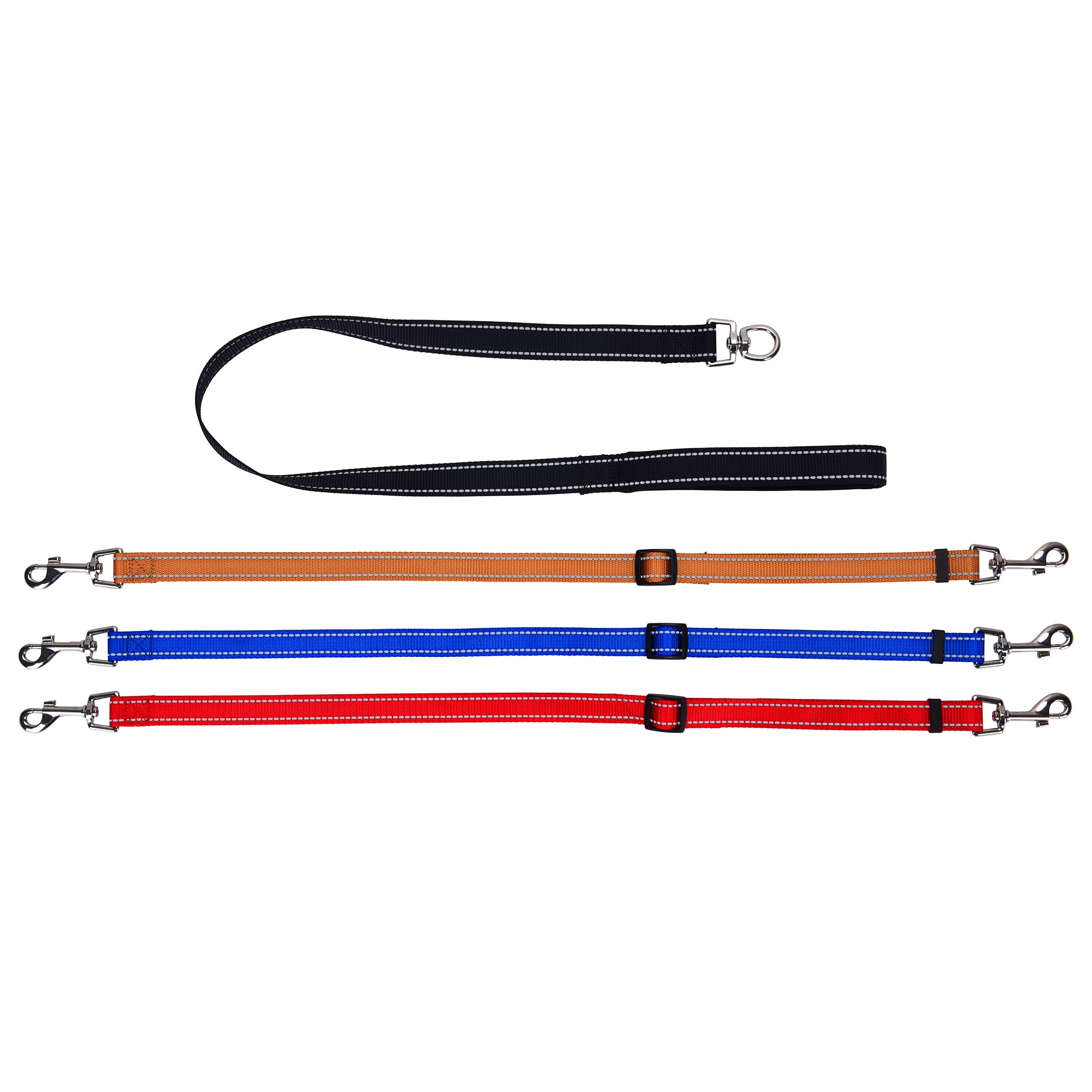 MoSANY detachable-multi-dog leash enables solo or group walks.