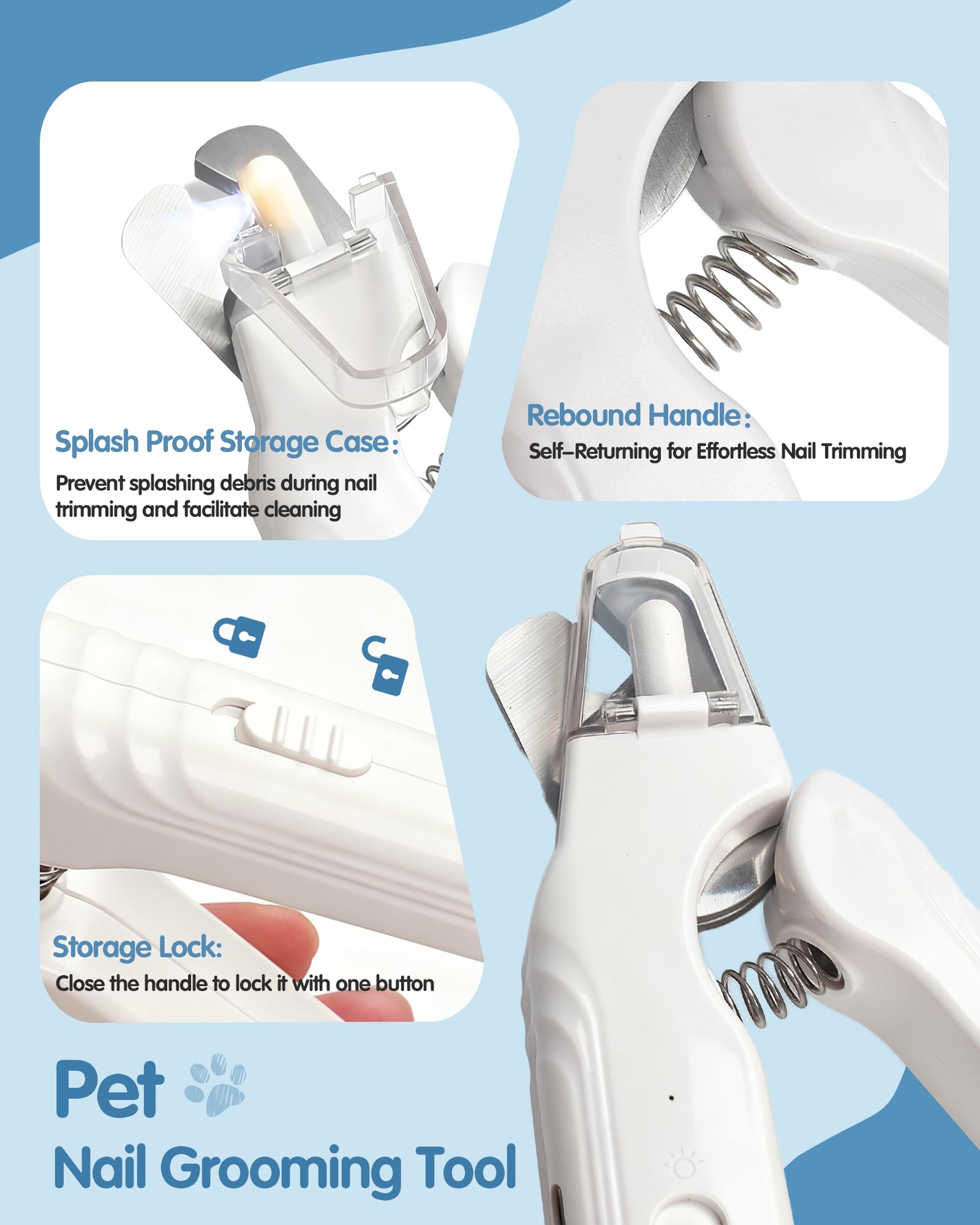 Motiilanco ergonomic ambidextrous handle fits all hands for comfort.
