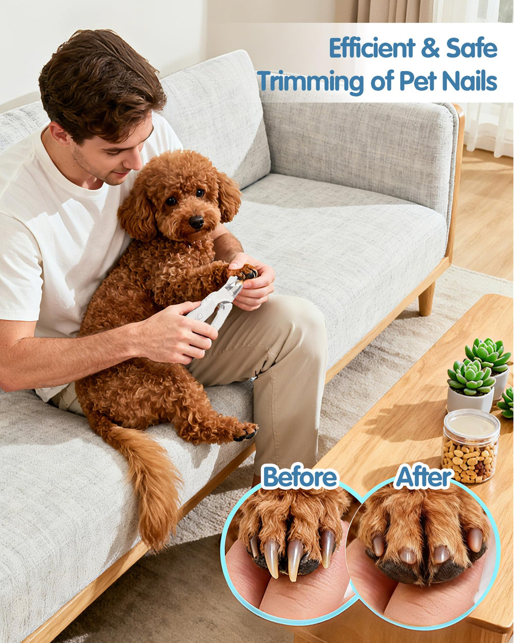 Motiilanco travel-friendly design enables grooming at home or on the go.