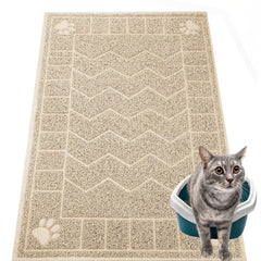 Motsamla cat litter mat large size traps litter and protects floors