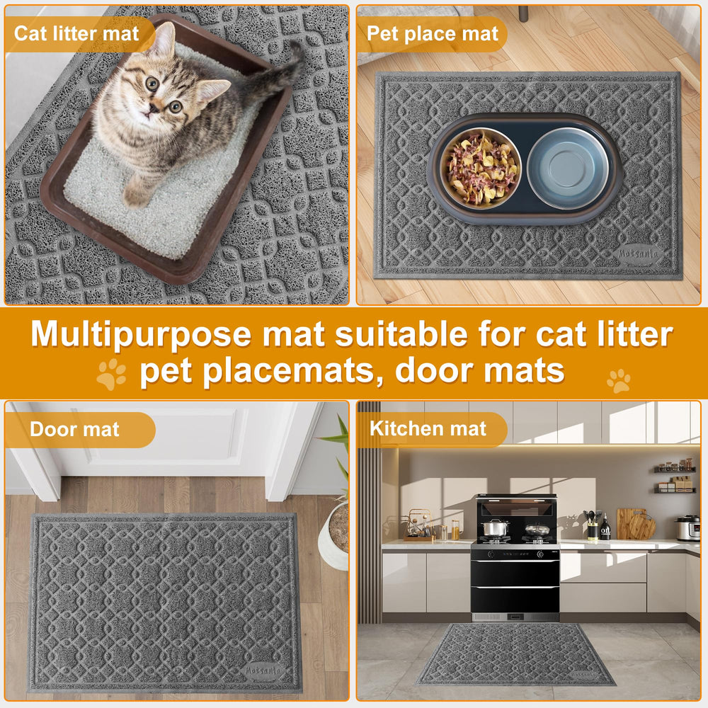 Motsamla Cat Litter Mat designed for durable daily use around litter boxes