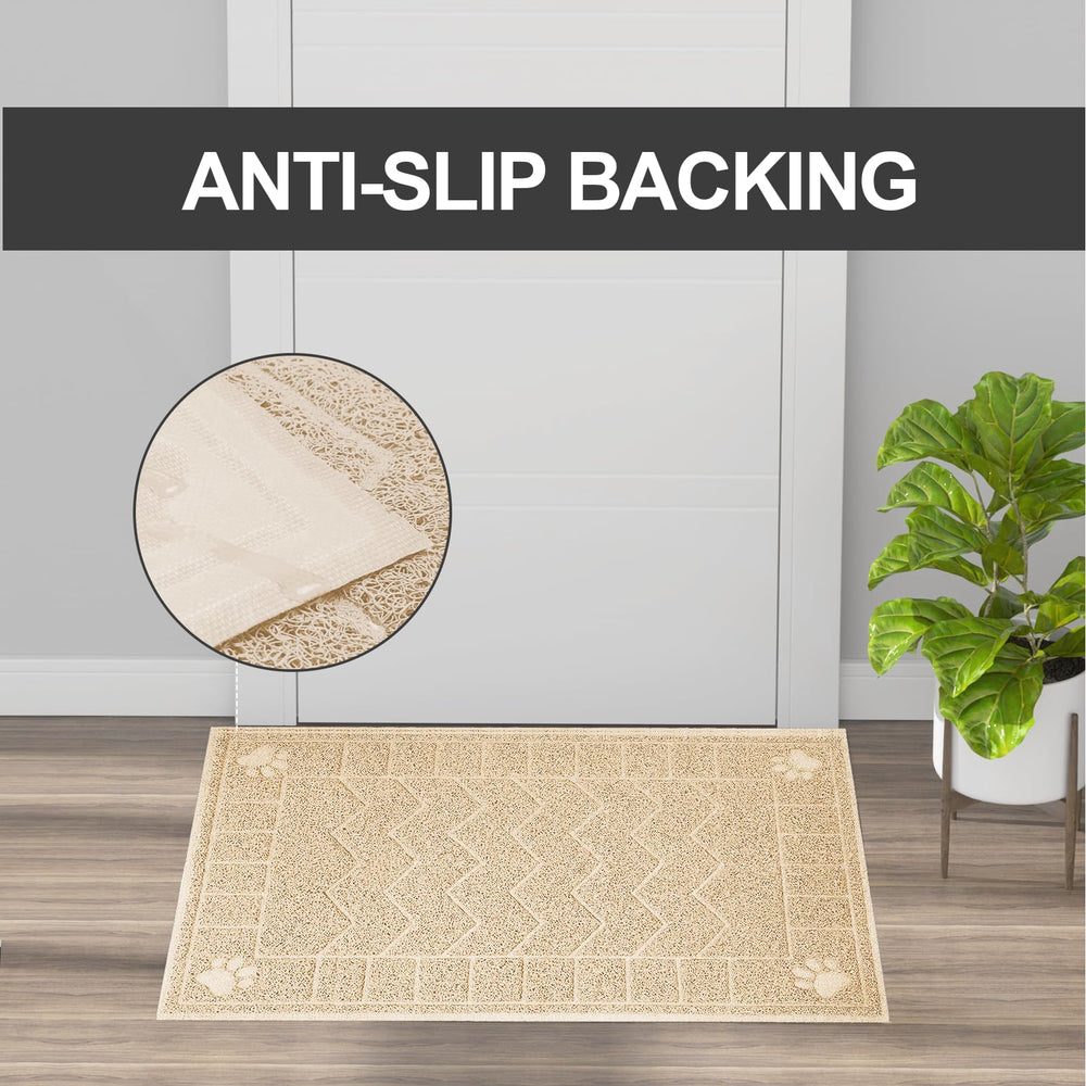 Motsamla anti-slip design keeps the mat in place during use