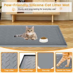 Motsamla paw-safe surface provides secure footing for cats.