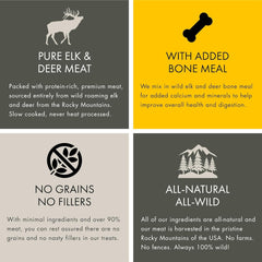 Mountain Wild elk-venison bites reveal high-value rewards for focused sessions