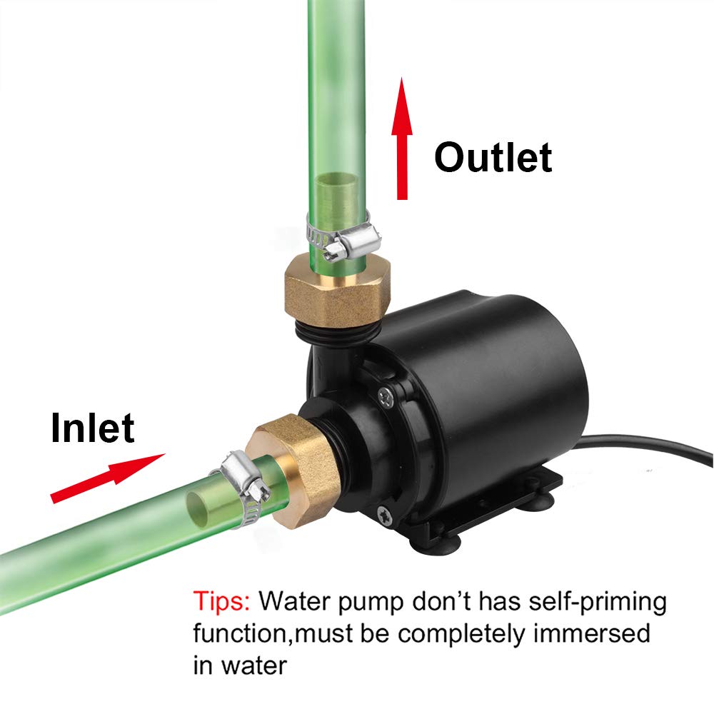 MOUNTAIN_ARK submersible pump fully submerged ensures consistent performance.