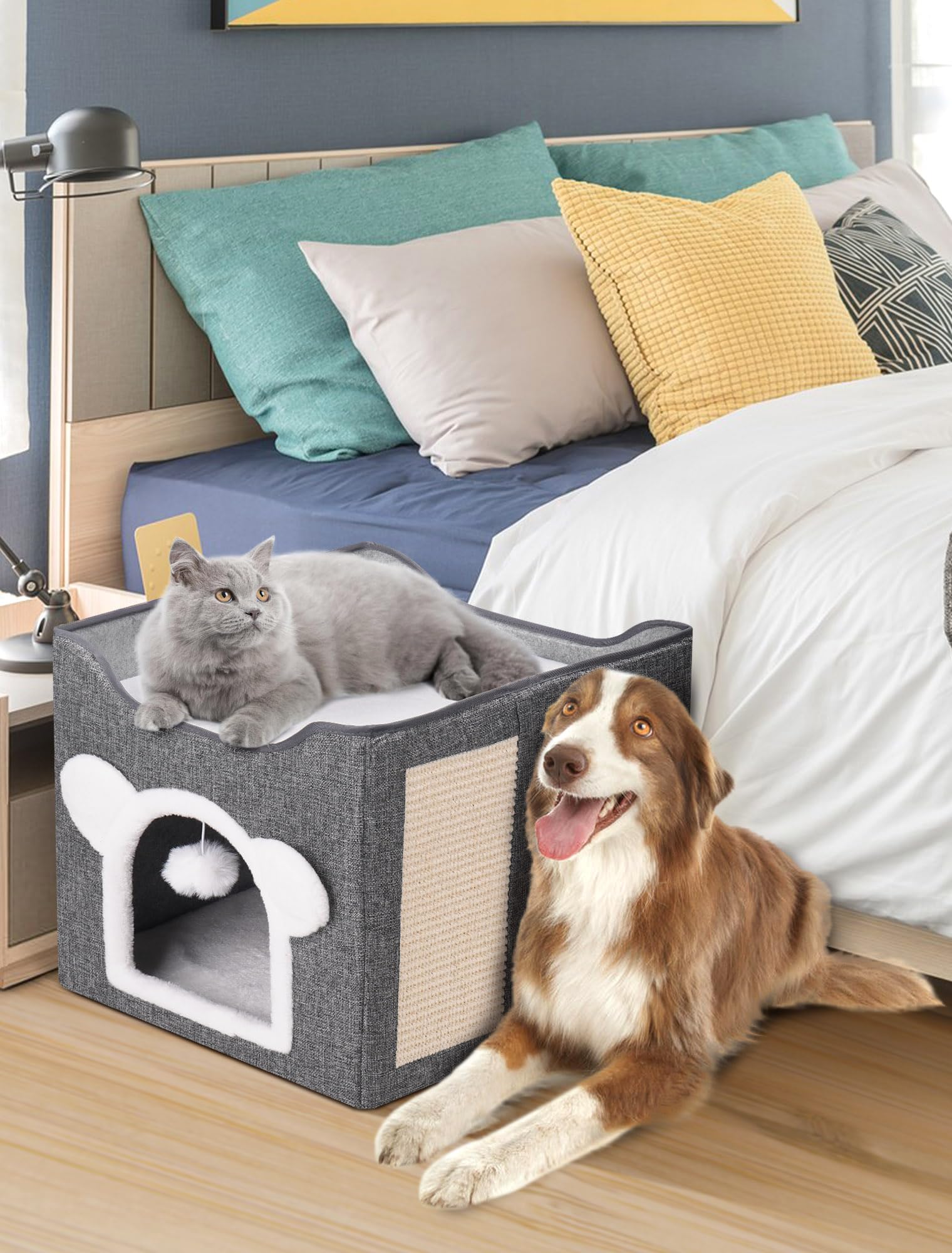 MOYLLOG durable MDF frame ensures long-lasting durability with a lightweight feel.