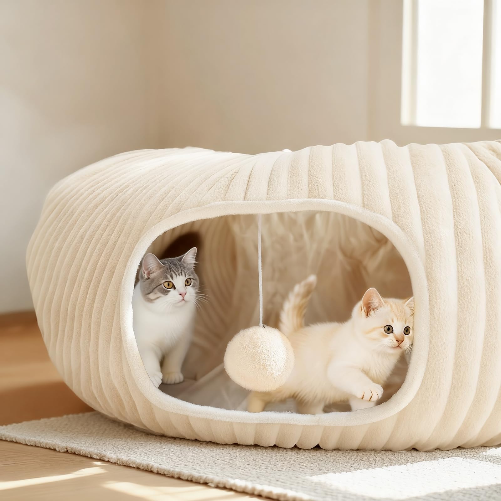 MOYMO Donut Rest Soft Mat provides cloud-like comfort for naps.