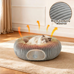 MOYMO donut-tunnel-soft-mat image delivers cloud-like comfort for naps.