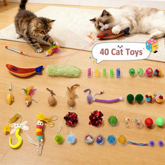 MOYMO catnip toy display highlights scent-driven interactive fun for felines.