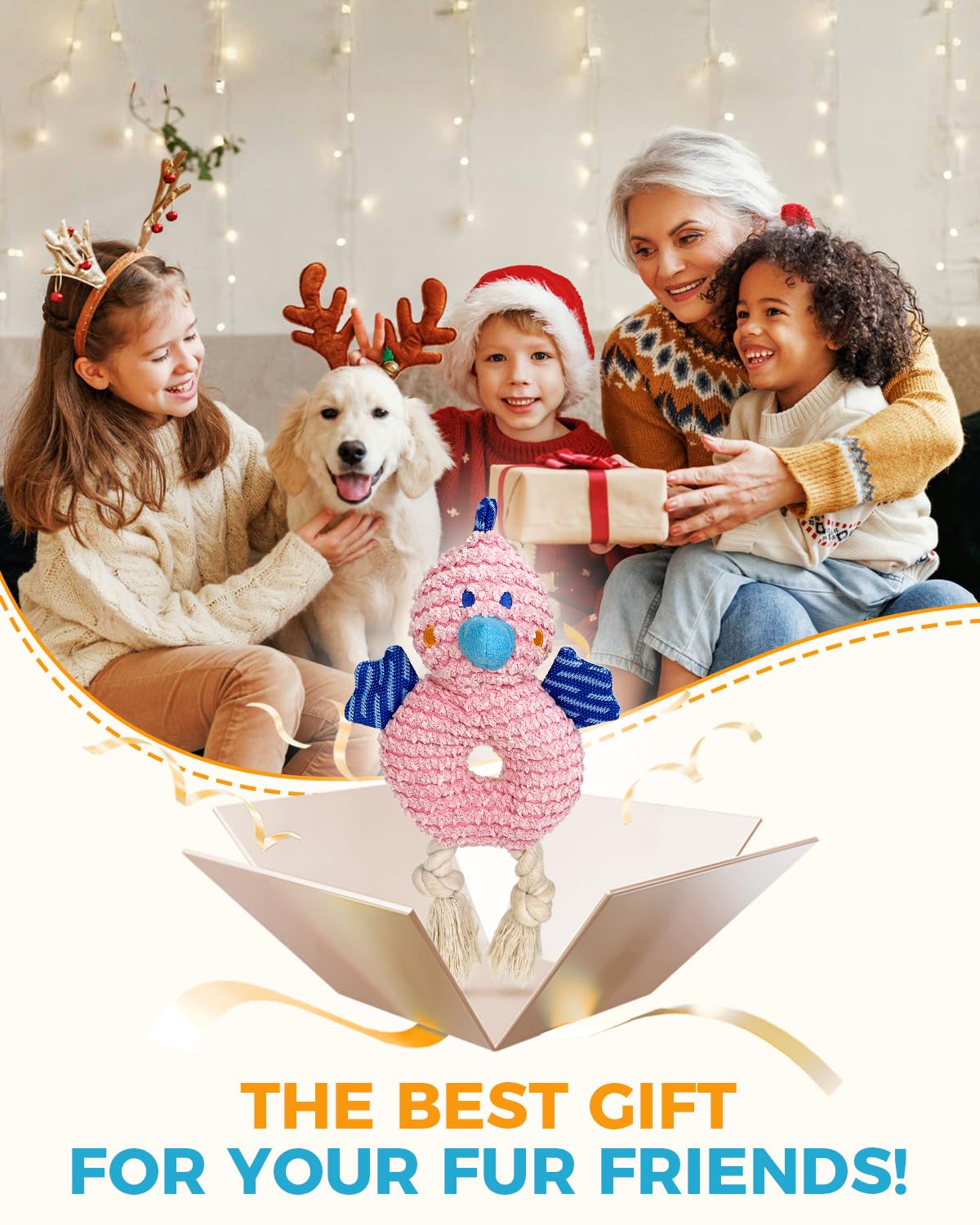 Moysoon aggressive-chewer dog toy withstands daily chewing and rough play