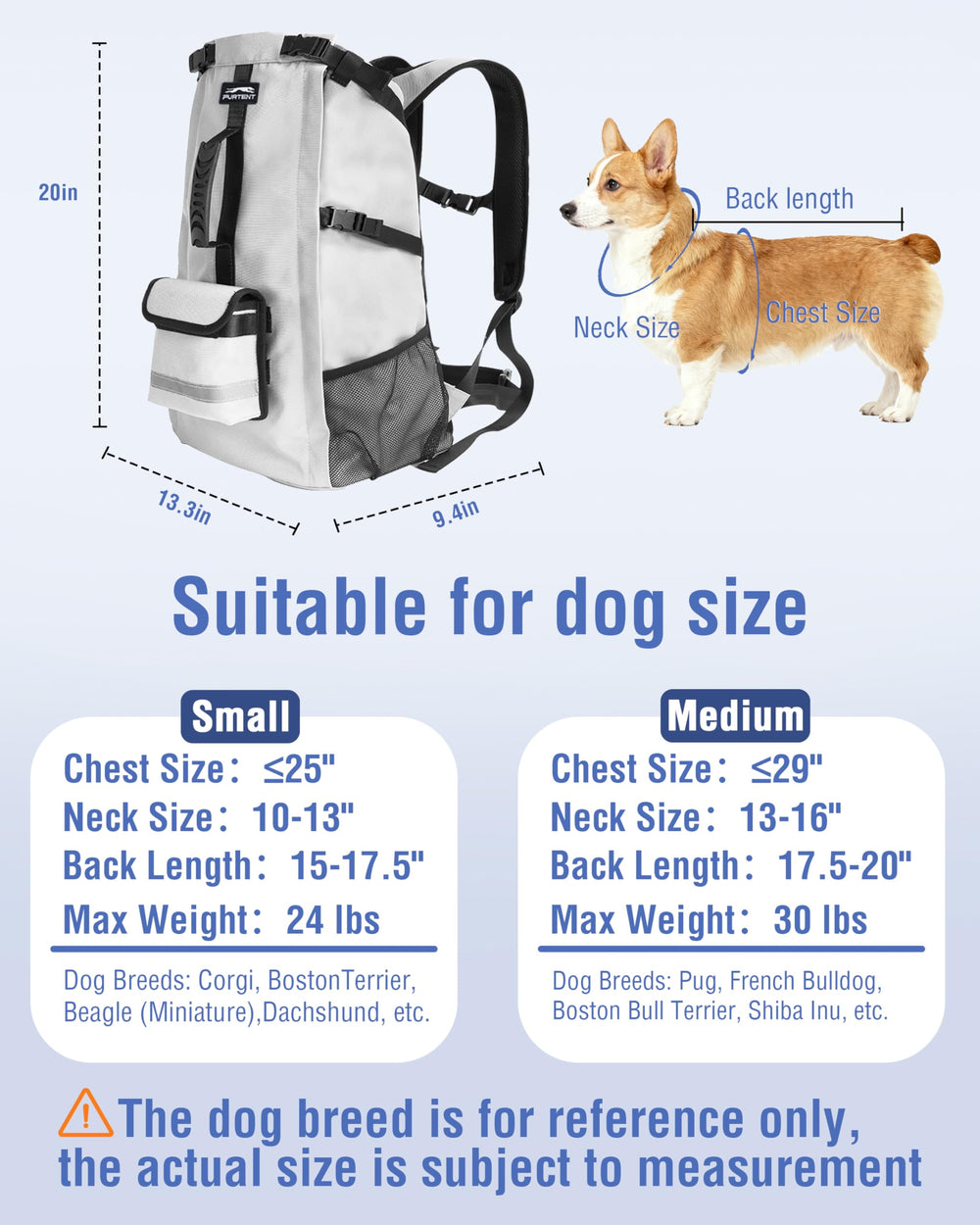 Moysoon breathable mesh panels keep both pet and wearer cool during hikes.