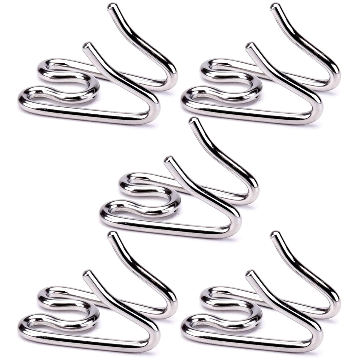 MOZETO stainless steel dog collar extra link extension for a longer, comfortable fit.