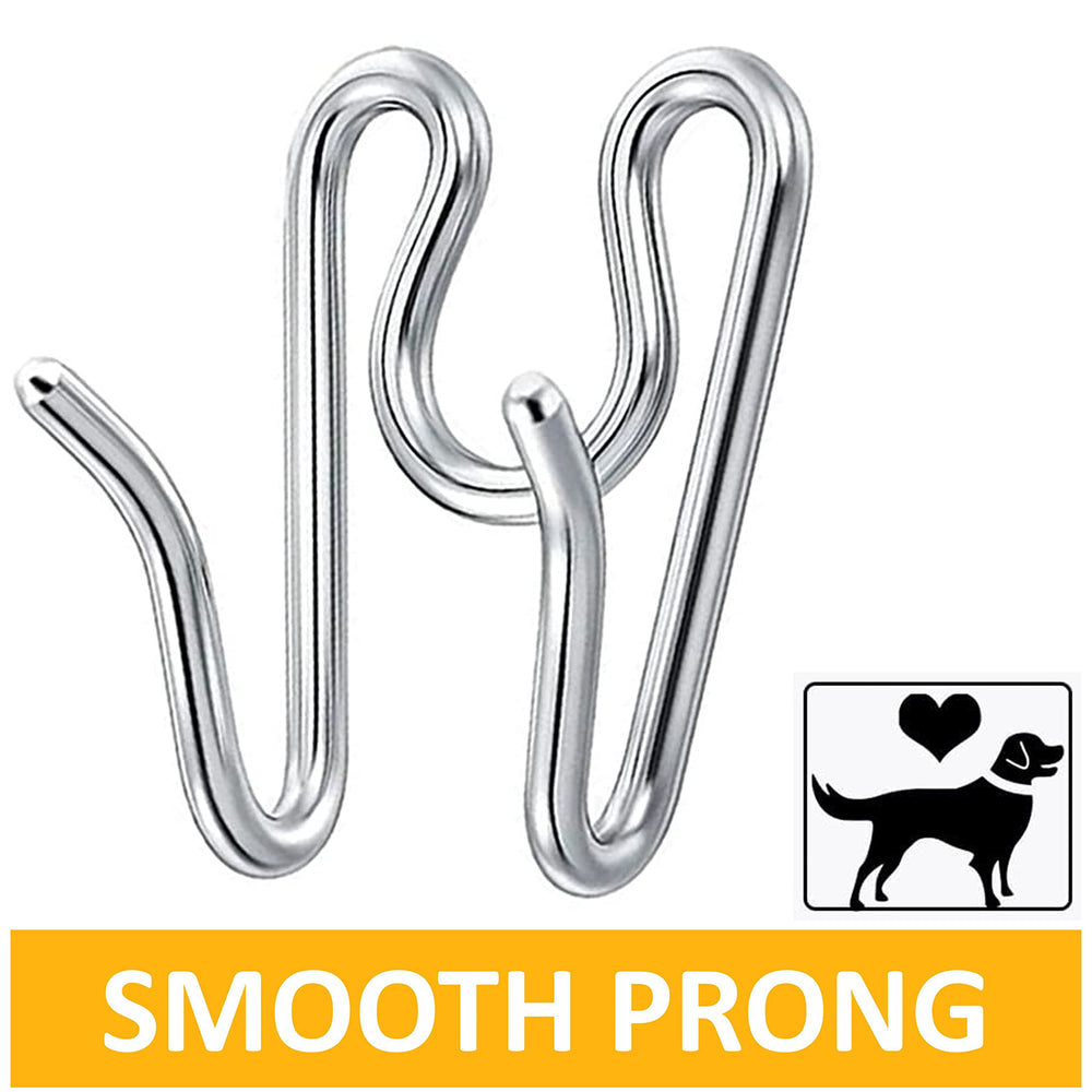 MOZETO five-pack of extra links ready to lengthen or replace a collar.