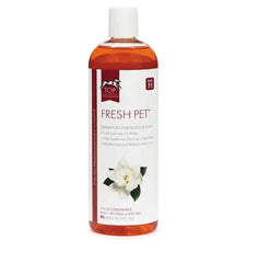 MPP Dog Grooming Pro Fresh Pet Shampoo bottle delivers a clean, shiny coat with a refreshing scent.