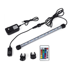 MQ 20in submersible aquarium light remote with vibrant color control for underwater mood.
