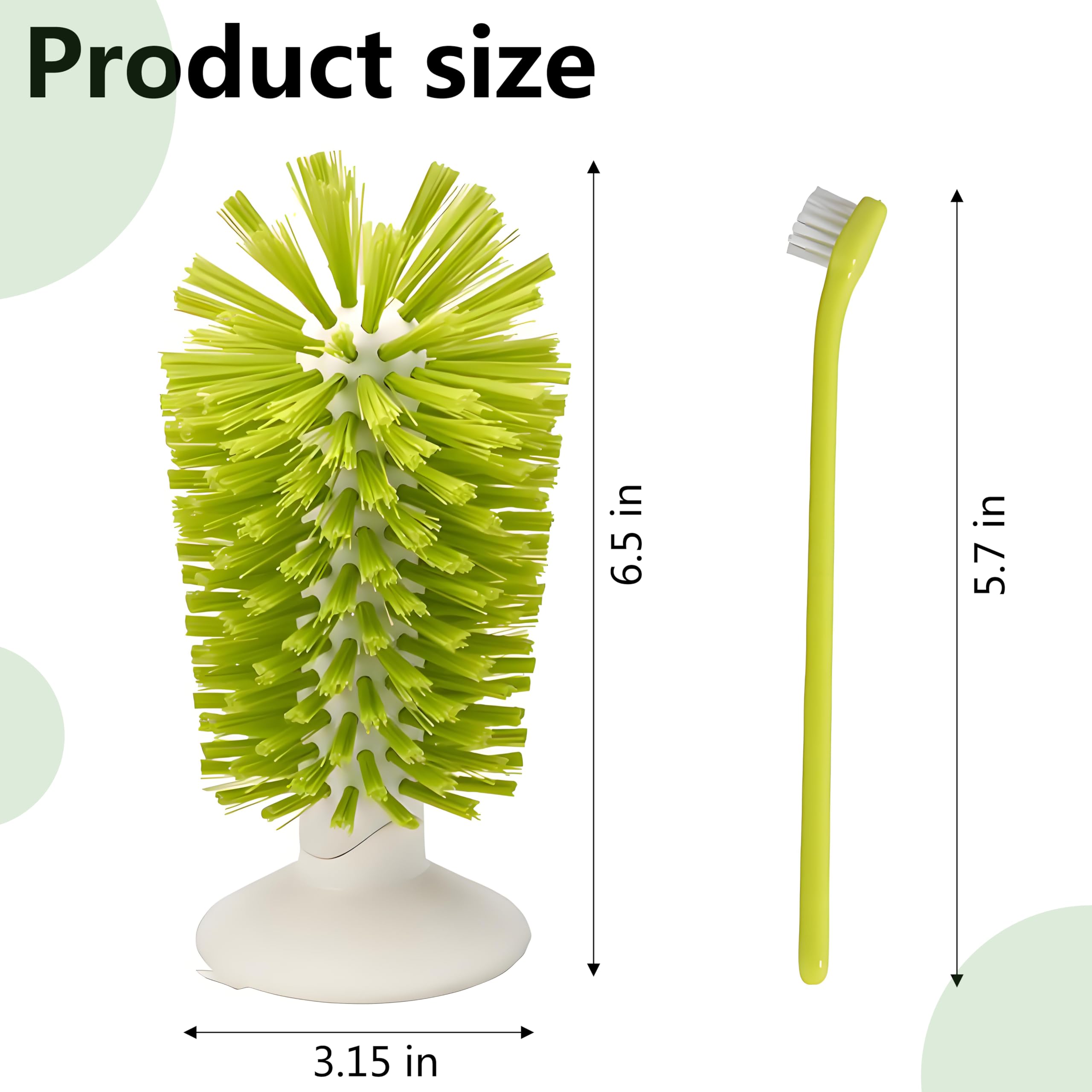 MQACPUPY three-piece set turtle brushes for versatile shell grooming