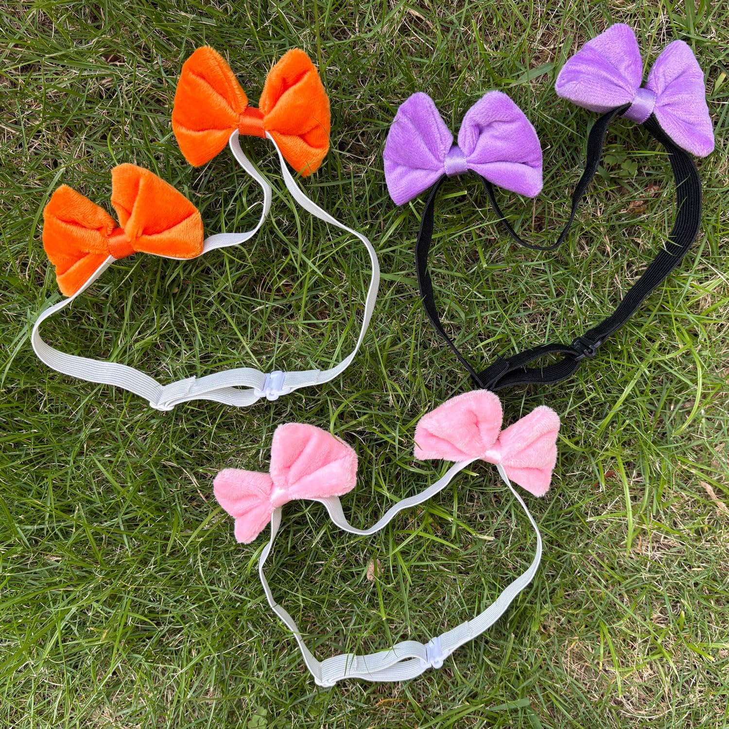 mqajdv dog hair double bow headband packaging gift ready for dog lovers