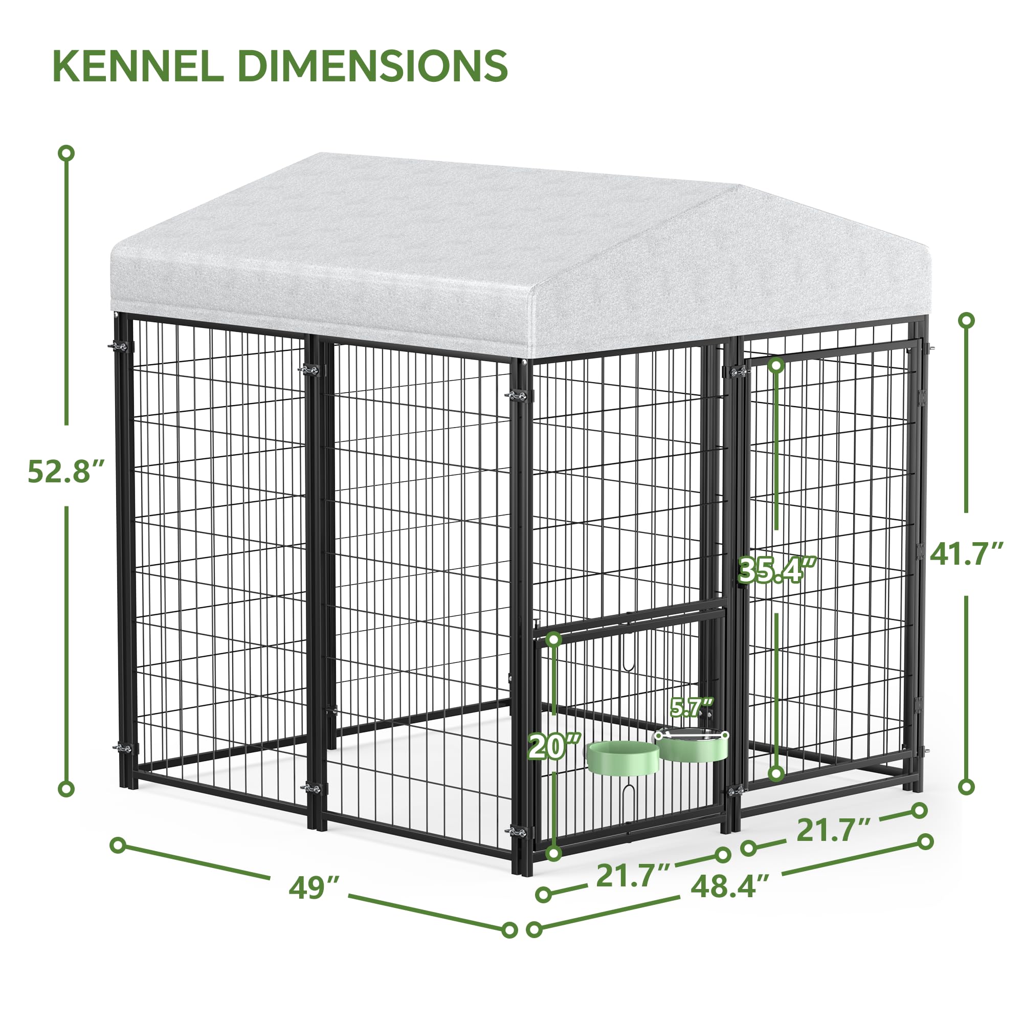Mr IRONSTONE outdoor kennel overview highlights versatility for yards.