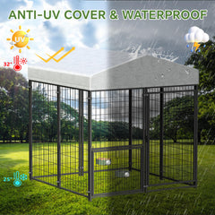 Mr IRONSTONE sunshade canopy delivers shade and rain protection during sunny days.