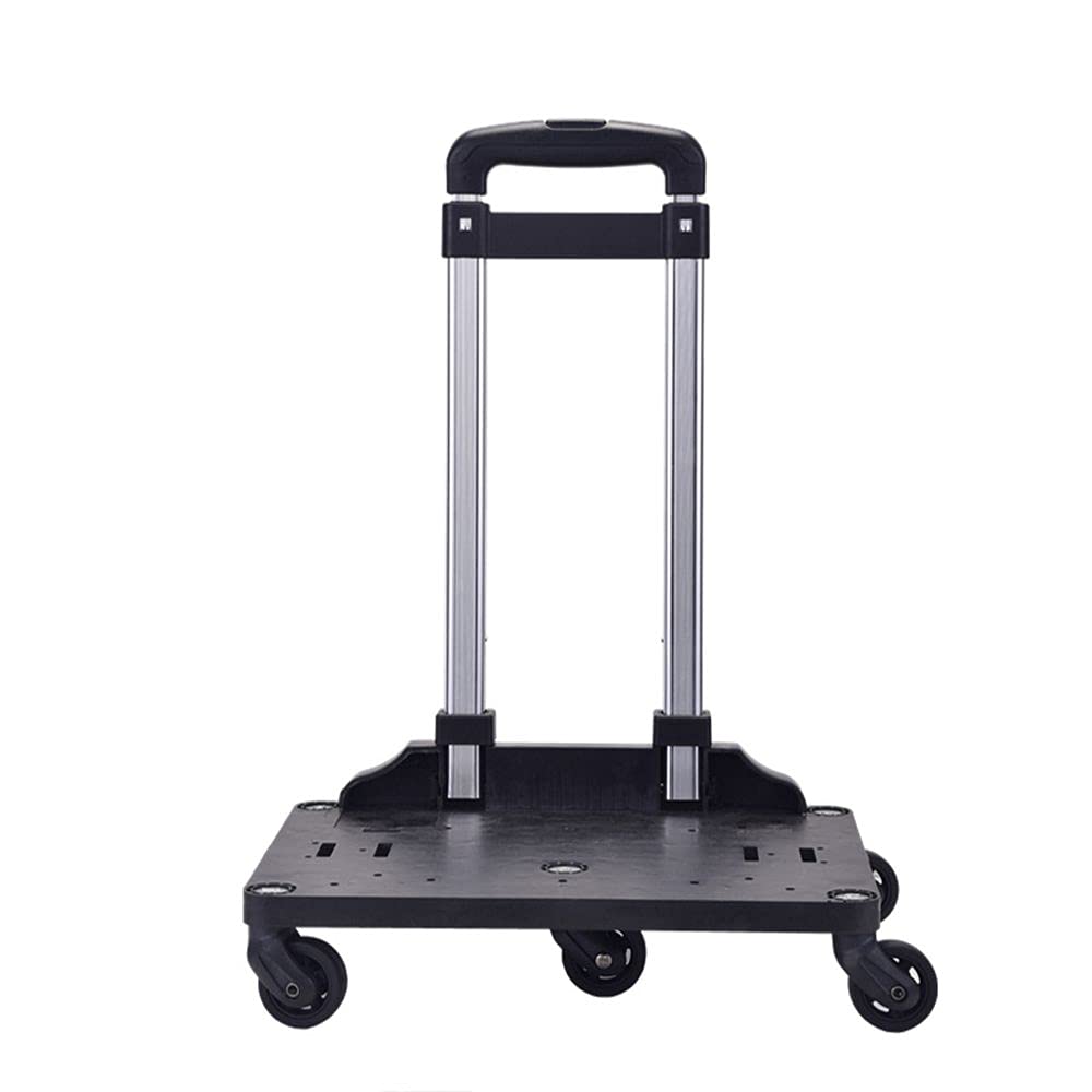 Mr. Peanut's Spinner Wheelbase cart shown in overhead-bin view for space-saving travel.