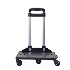 Mr. Peanut's Spinner Wheelbase cart shown in overhead-bin view for space-saving travel.