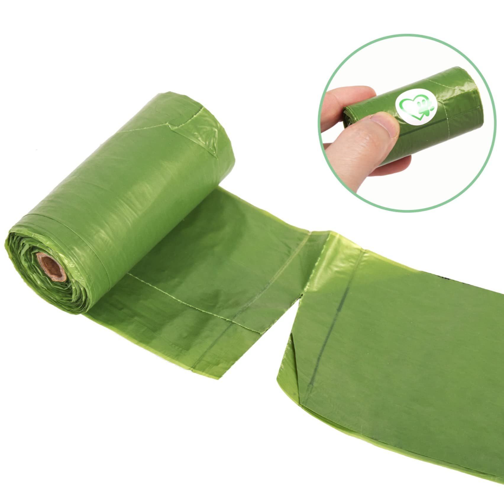 Leak-proof design fits over pooper scooper head without leaks.