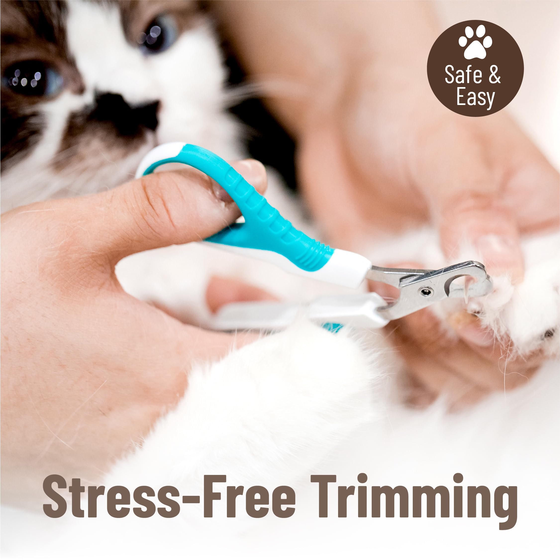 Mr. Pen cat nail clipper supports stress-free grooming for pets.