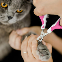 Mr. Pen compact pink trimmer fits small paws for precise trims.