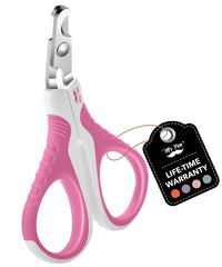 Mr. Pen Cat Nail Trimmer pink with ergonomic grip for secure trimming.