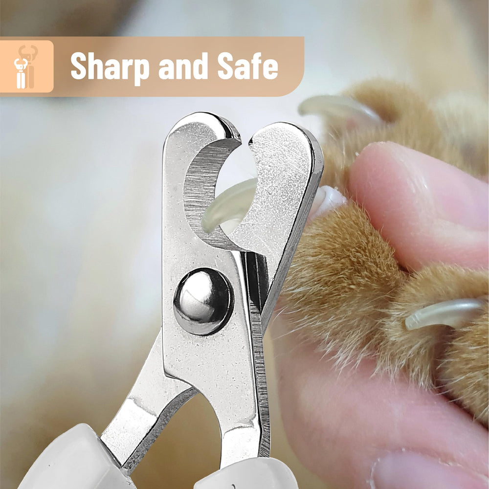 Mr. Pen pink grip handle ensures steady trimming sessions for pets.