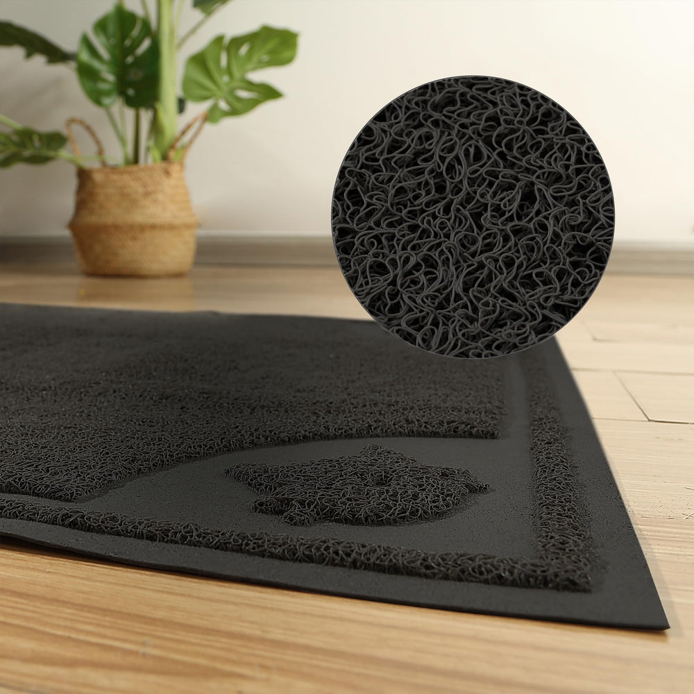 Mr. Pen mat doubles as a versatile entryway or shoe scraper.