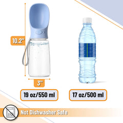 Mr. Pen water bottle features a leak-proof silicone seal for mess-free transport.