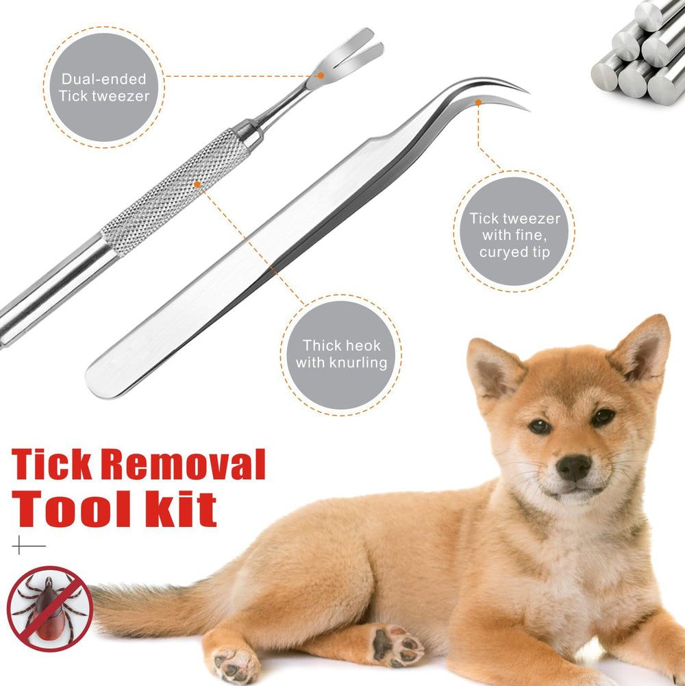 Mrcopetal tick twister hook tips, helps remove embedded ticks from furry companions.