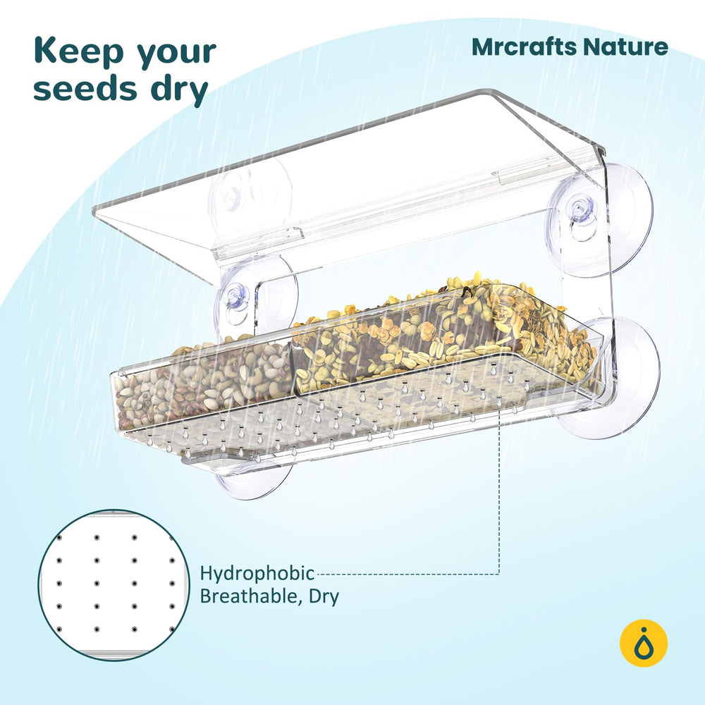 MrCrafts Nature includes easy installation without tools for quick setup.