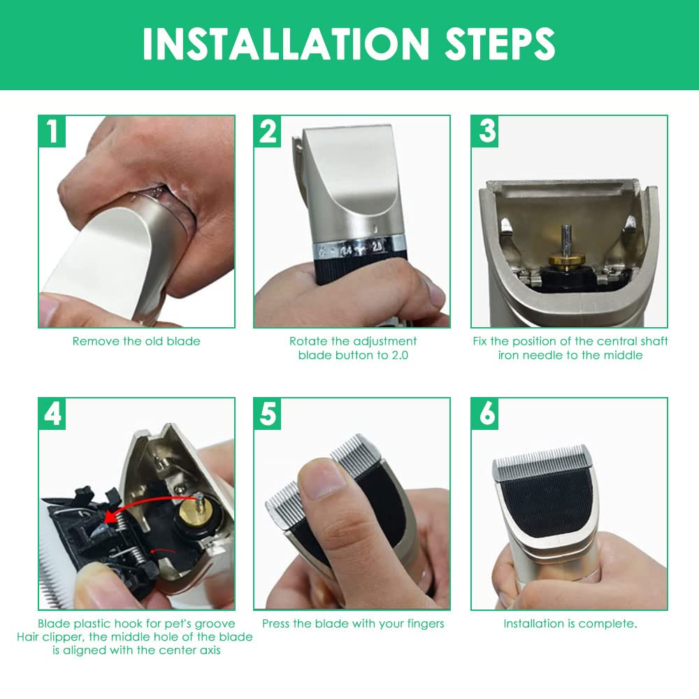 Mrgru replacement blade packaging communicates durable materials for reliable grooming sessions